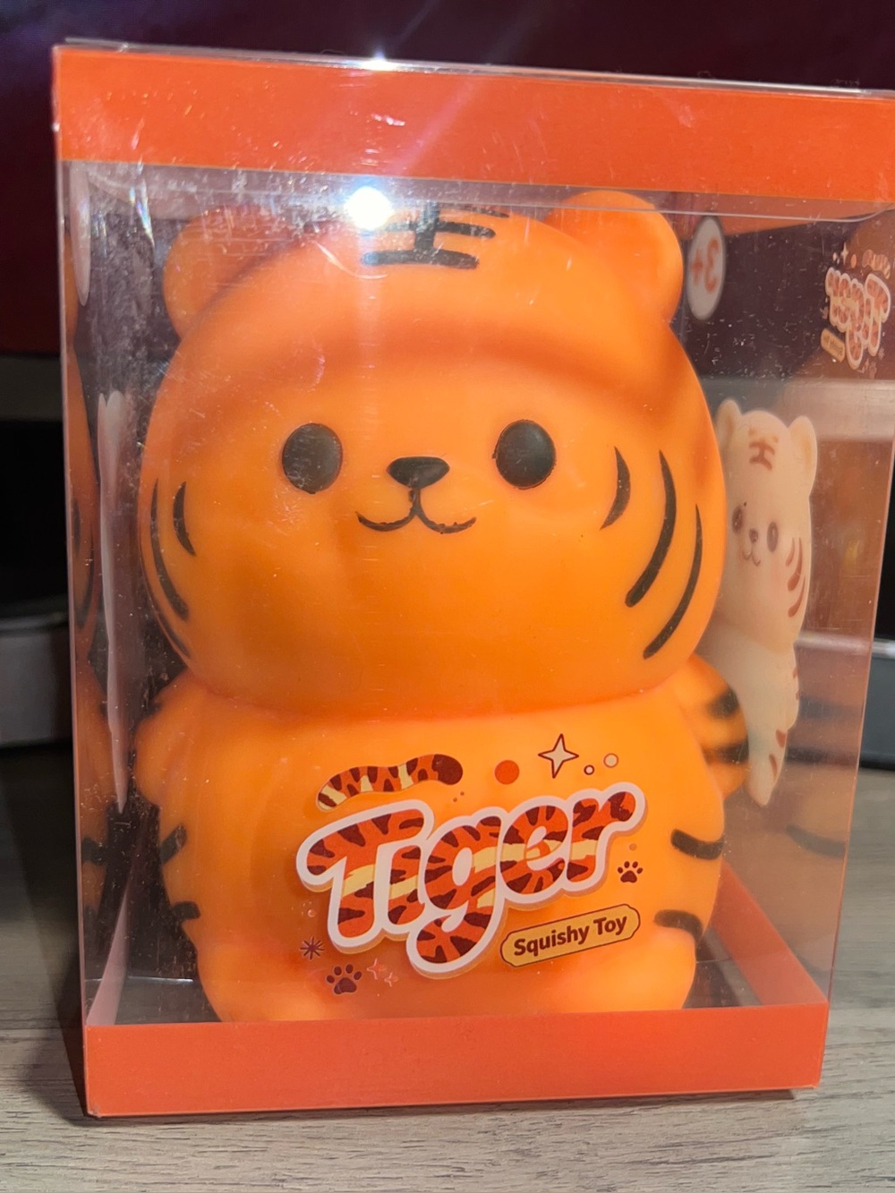 New Orange Tiger Jumbo Squishy